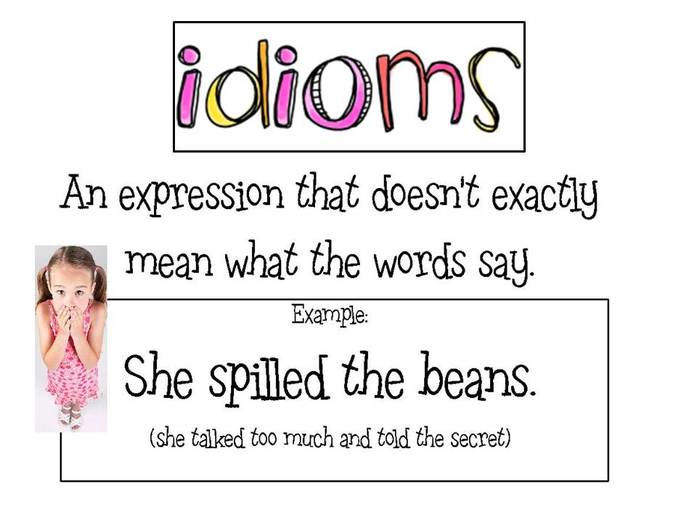 Idiom - Mrs. Warner's Learning Community