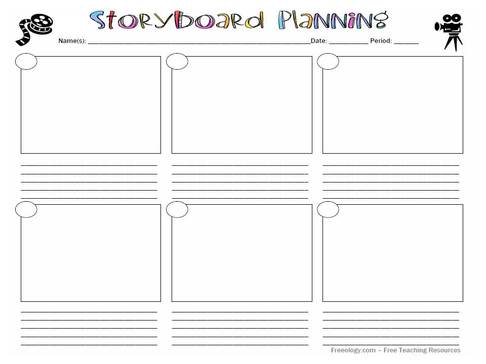 Storyboard planning