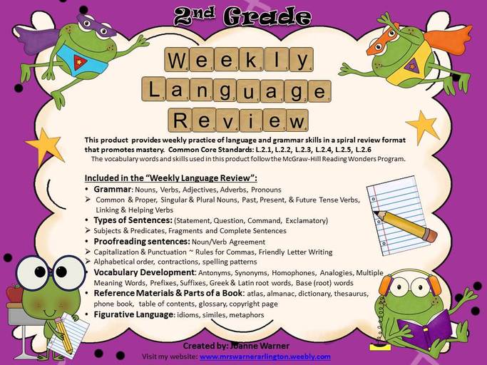 Weekly Language Review